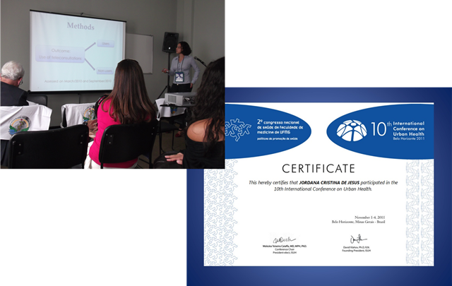Participação em Eventos científicos